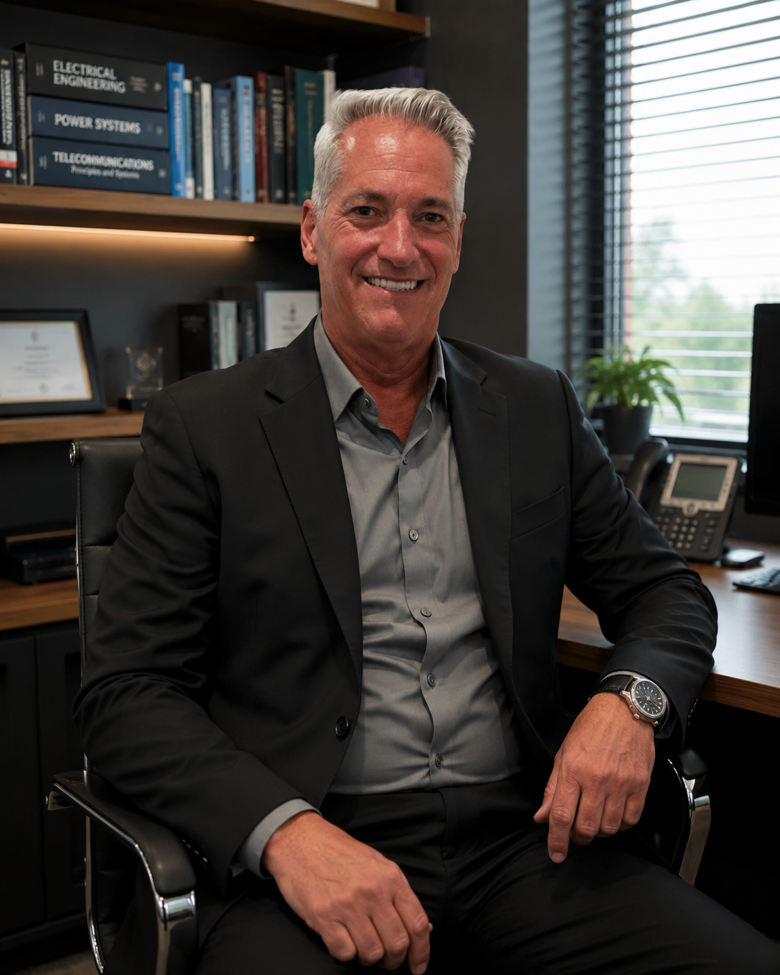 Portrait of Evander Electrical Company's Head of US Operations